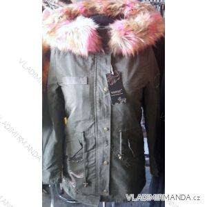 Women's coat warmer with fur (s-2xl) VOPSE IM618V2765
