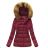Winter jacket jacket with ladies' fur (s-xxl) S-WEST FASHION B1032-30