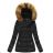 Winter jacket jacket with ladies' fur (s-xxl) S-WEST FASHION B1032-30