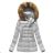 Winter jacket jacket with ladies' fur (s-xxl) S-WEST FASHION B1032-30