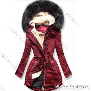 LHD-PO-307 Women's Lady's Coat with Leather LHD Fashion (s-xl)

