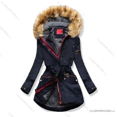 LHD-Q-624 Women's Hot Lady Coat with Leather LHD Fashion (s-xl)
