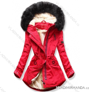 LHD-Q-35 Women's Lady's Coat with Leather LHD Fashion (s-xl)
