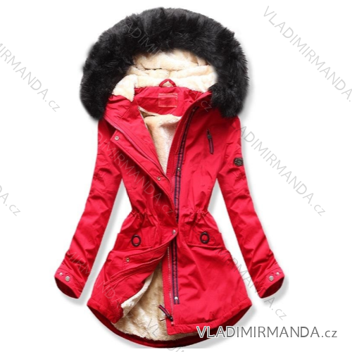 LHD-Q-35 Women's Lady's Coat with Leather LHD Fashion (s-xl)
