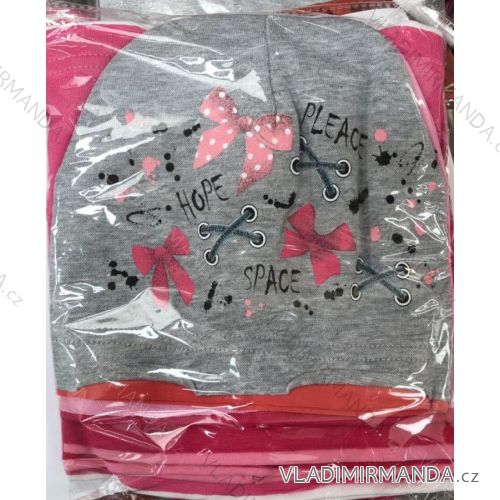 Autumn hat baby girl (3-8 years) POLSKÁ VÝROBA POL118203
