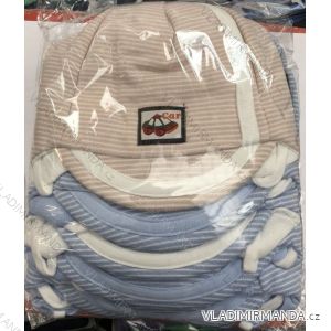 Autumn cap with laces baby boys (1-3 years) POLSKÁ VÝROBA POL118236
