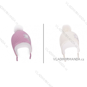 Winter Infant Hat Girls (34-36cm) YOCLUB POLAND CDA-175

