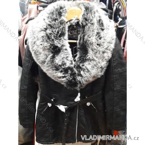 Leatherette coat (s-xxl) ITALIAN Fashion IM918M1401-26