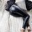 Leggings pants jeggings double push up leatherette leatherette ladies (xs-sml-xl) POLSKá móda PUS18014