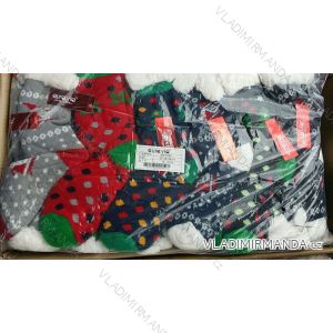 Socks to adolescents up to women's insulated cotton Christmas motif (35-41) AURA.VIA NM1252
