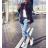 Winter jacket furskin with leather pockets warm artificial fur (s-4xl) AFASHION AF18048