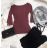 T-shirt long sleeve womens (uni sl) ITALIAN Fashion IM518323
