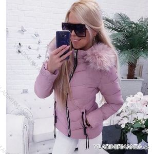 Winter stitched jacket with fur (s-xxl) POLAND GAR18013
