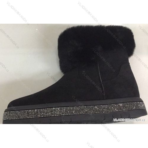 Ankle boots with ladies' fur (36-41) OB3 OB118001

