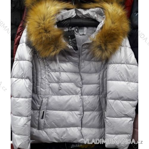 Winter jacket jacket with ladies' fur (s-xxl) S-WEST FASHION B1032-30