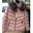 Winter jacket quilted with fur (s-xl) POLSKá MODA PM2181844

