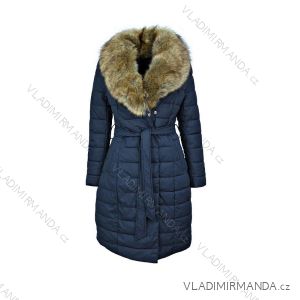 Ladies jacket warm furry with fur (s-2xl) POLAND LEU18-10H5528
