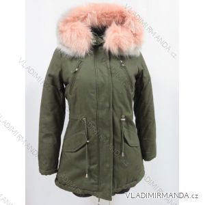 Jacket / park women warm with fur (s-2xl) POLAND LEU18-10H5511
