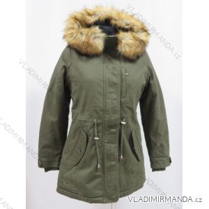 Jacket / park women warm with fur (s-2xl) LIEBLAND LEU18-1210H5502

