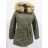Jacket / park women warm with fur (s-2xl) LIEBLAND LEU18-1210H5502
