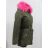 Women's jacket / park warm with fur (s-2xl) LIEBLANT LEU18-1210H5501
