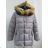 Ladies jacket warm furry with anodised fur (3xl-6xl) LIBLAND LEU18-10H759
