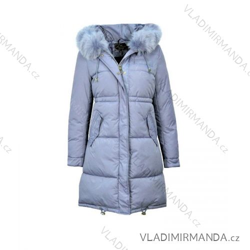 Jacket / coat women's quilted quilted with fur (s-2xl) LIBLAND LEU18-10H7752
