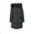 Jacket / coat women's quilted quilted with fur (s-2xl) LIBLAND LEU18-10H7752
