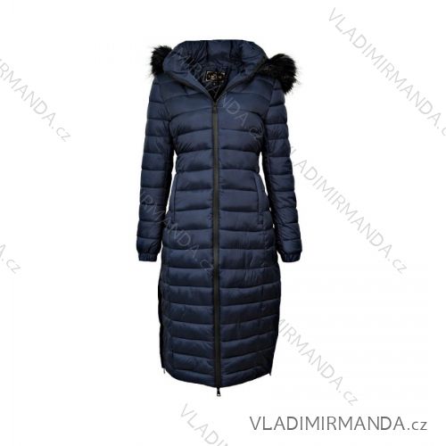 Jacket / coat ladies warm quilted with fur (s-2xl) LIBLAND LEU18-10H7758
