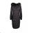 Jacket / coat ladies warm quilted with fur (s-2xl) LIBLAND LEU18-10H7758
