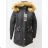 Ladies jacket warm with quilted oversized fur (l-4xl) LIBLAND LEU18-10H70557
