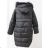 Jacket / coat ladies warm quilted with fur (s-2xl) LIBLAND LEU18-10H70525
