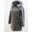 Winter coat with fur (s-2xl) LIBLAND LEU18-0110H766
