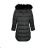 Women's jacket warm quilted (3xl-7xl) LIBLAND LEU18-10BIG7751

