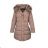 Women's jacket warm quilted (3xl-7xl) LIBLAND LEU18-BIG7757

