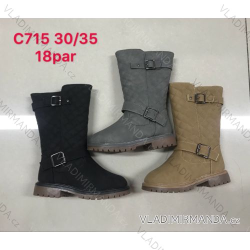 Boots insulated children's teen girl (30-35) OBUV RIS18CC715
