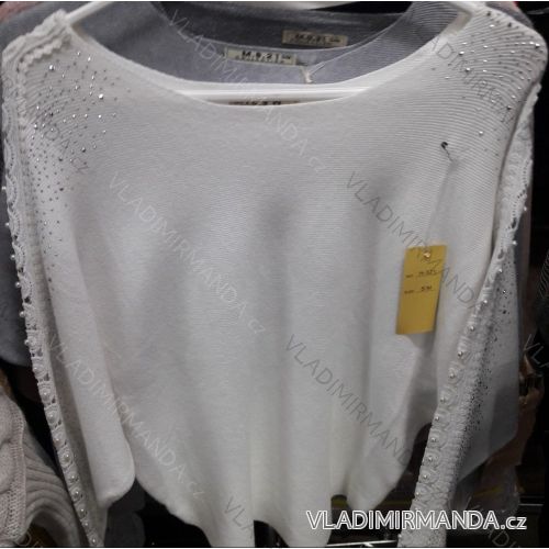 Sweater, tunic knitted bat sleeve (s-xl) ITALIAN MODA IM918H-321
