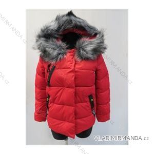 Winter jacket quilted with fur (m-2xl) POLSKá móda LEU1810H1665
