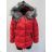Winter jacket quilted with fur (m-2xl) POLSKá móda LEU1810H1665

