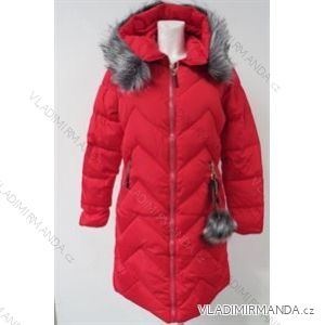Coat winter quilted lady with fur (m-2xl) POLSKá Moda LEU18ZIYO6
