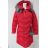 Coat winter quilted lady with fur (m-2xl) POLSKá Moda LEU18ZIYO6
