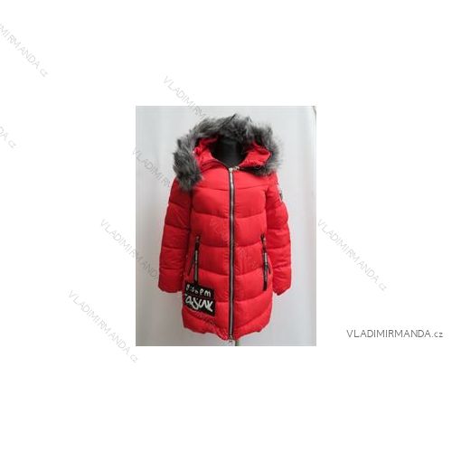 Coat winter quilted lady with fur (m-2xl) POLSKá Moda LEU181625
