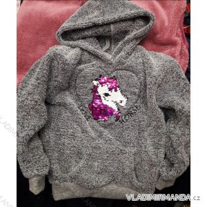 Sweatshirt warm hooded baby girl (116-146) TUZZY TM218185
