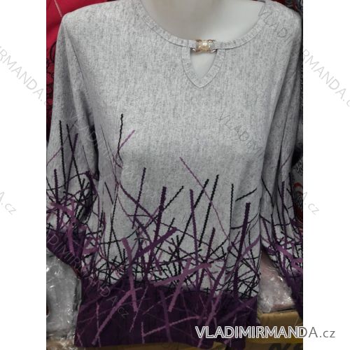 T-shirt tunic long sleeve ladies (l-3xl) ERBOSSI PM118221
