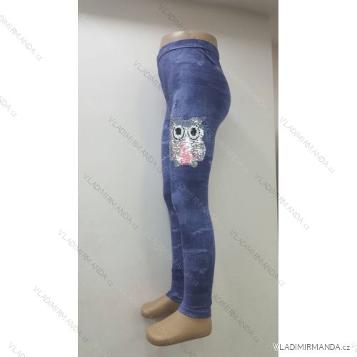 Leggings with baby girl sequins (140-164) TURKEY MODA TM218192