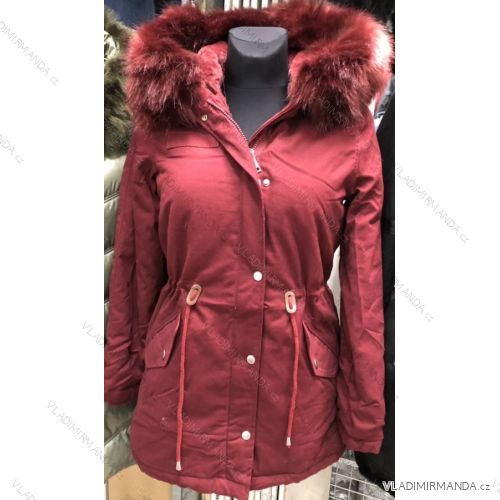 Jacket park with fur winter womens (s-2xl) MISS SISSY MA1185512