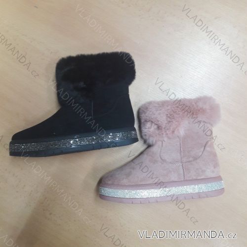 Ankle boots with ladies' fur (36-41) OBUV OB318008
