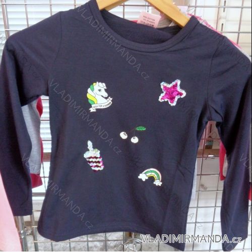T-shirt long sleeve baby girl (98-128) VOGUE IN XJX91611