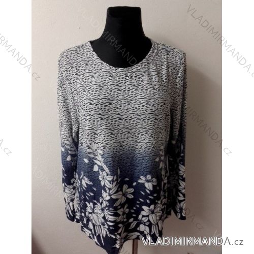 T-shirt tunic 3/4 long sleeve women (l-3xl) DUNAUONE POLSKá Fashion PM118BR-3261-NLPL
