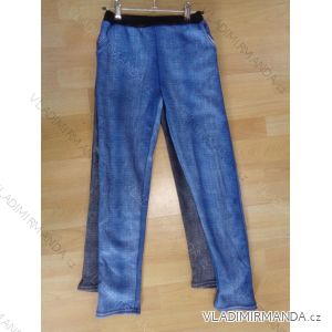 Leggings warm jeans for children and adolescent girls (3-12 years) ELEVEK AB777-3
